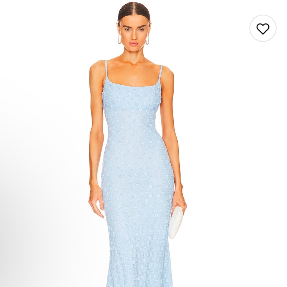 Revolve blue midi dress